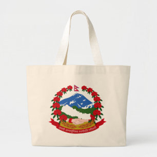 Grand Tote Bag Emblème du Népal