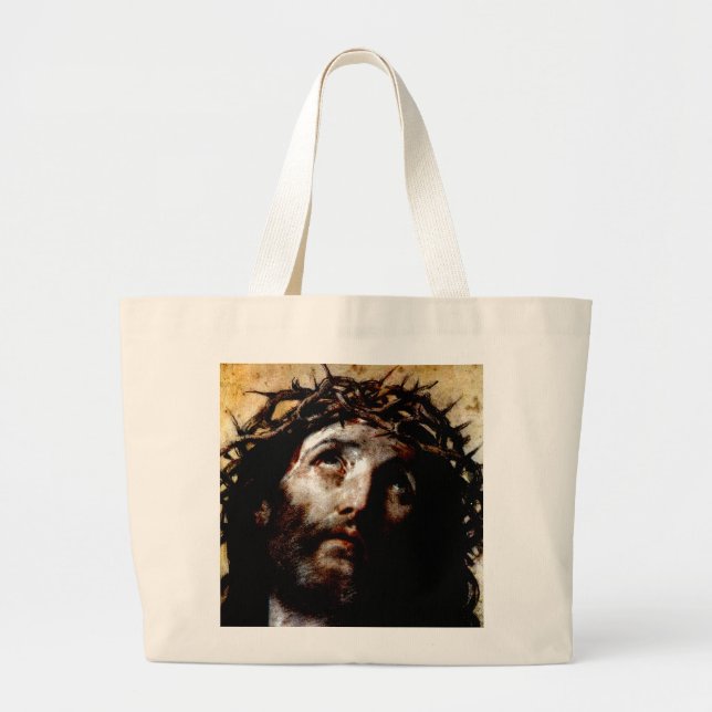 Grand Tote Bag Employé de souffrance Lenten Fourre-tout (Devant)