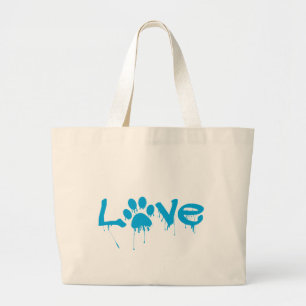 Grand Tote Bag Empreinte de patte