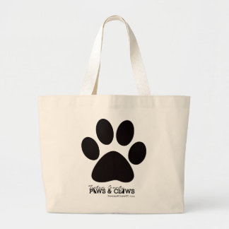 Grand Tote Bag Empreinte de patte Fourre-tout
