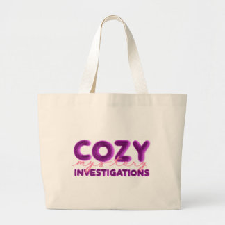 Grand Tote Bag Enquêtes sur le mystère cosy Fourre-tout
