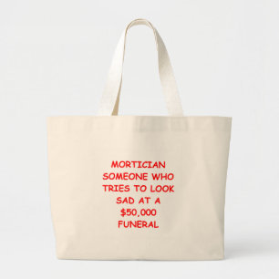 Grand Tote Bag Entrepreneur de pompes funèbres