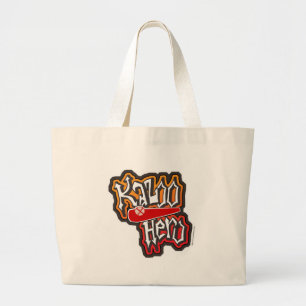 Grand Tote Bag Epic Kazoo Hero Drôle Musique Drôle