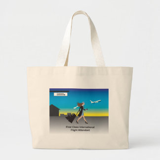 Grand Tote Bag ęr Steward (hôtesse de l'air) international de