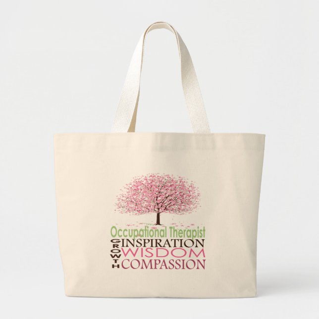 Grand Tote Bag Ergothérapiste (Devant)