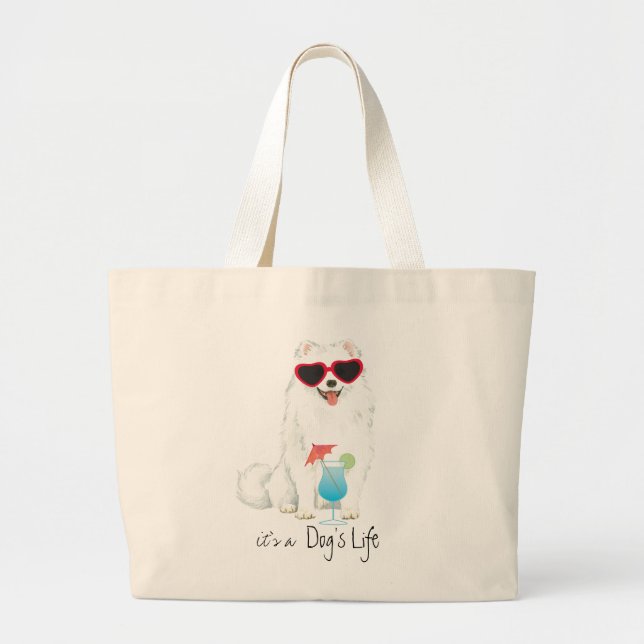 Grand Tote Bag Eskie d'été (Devant)