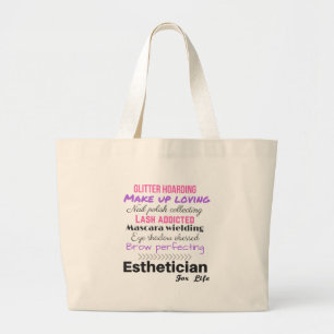 Grand Tote Bag Esthetician pendant la vie