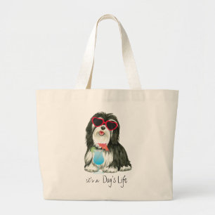 Grand Tote Bag Été Havanais