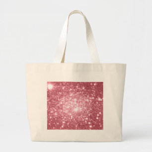 Grand Tote Bag Étincelle rose