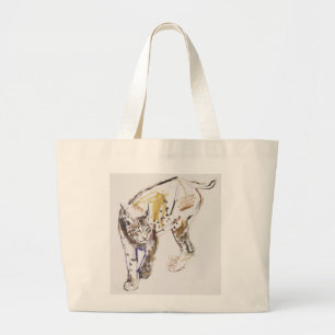 Grand Tote Bag Européen Lynx