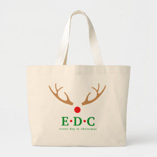 Grand Tote Bag Every Day is Christmas Large Tote