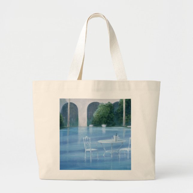 Grand Tote Bag Extrémité peu profonde (Devant)