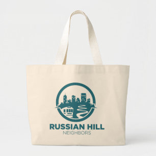 Grand Tote Bag Faire tous les Canvas Fourre-tout