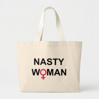 Grand Tote Bag Femme méchante Fourre-tout