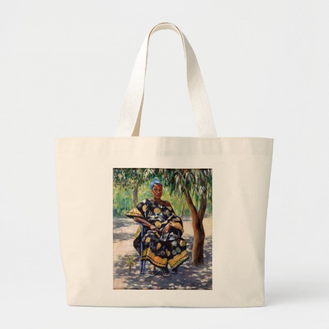 Grand Tote Bag Femme reposant 2004 (Devant)