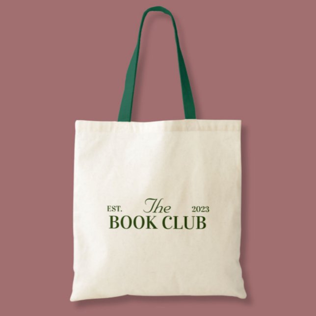 Grand Tote Bag Fête à thème du club de lecture (Créateur téléchargé)
