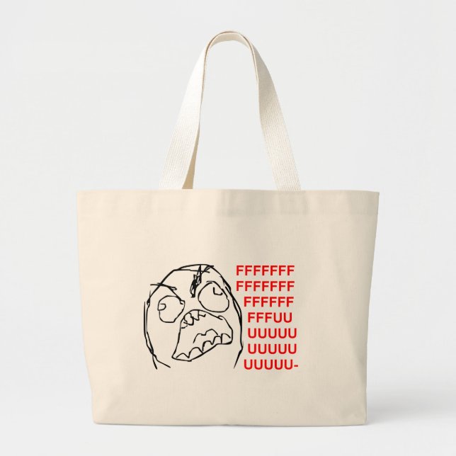 GRAND TOTE BAG FFFUUUUU (Devant)