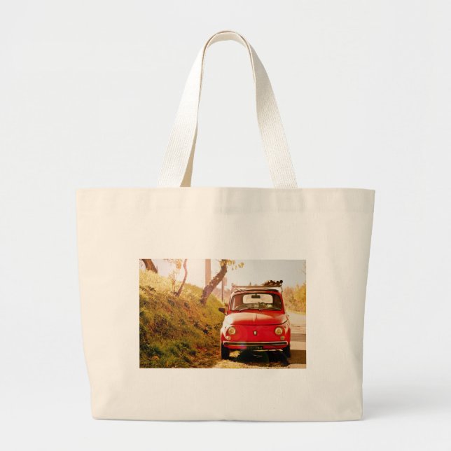 Grand Tote Bag Fiat 500 en Italie (Devant)