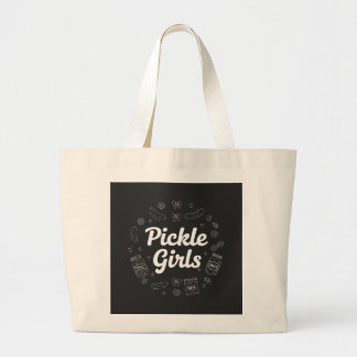 Grand Tote Bag Filles Cornichons, Conception de citation d'amant