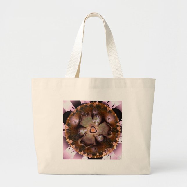Grand Tote Bag Fleur de désert (Devant)