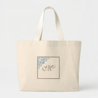 Fleur de Lis Monogramme bleu français