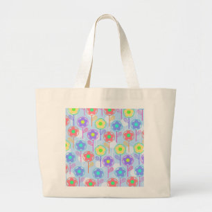 Grand Tote Bag Fleurs