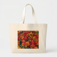 Fleurs d'hélium rouge et orange