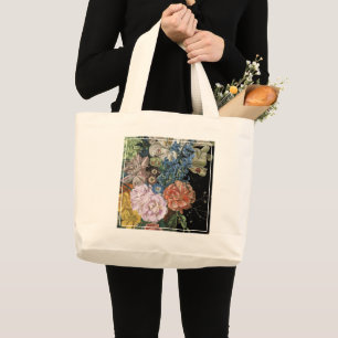 Grand Tote Bag Floral baroque - Bouquet