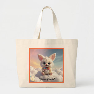 Grand Tote Bag "Fluffy White Dreams"