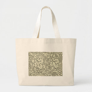 Grand Tote Bag Fond d'écran William Morris Grapevine Sage