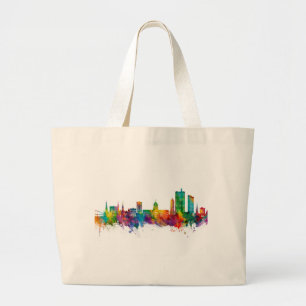 Grand Tote Bag Fort Wayne Indiana Skyline