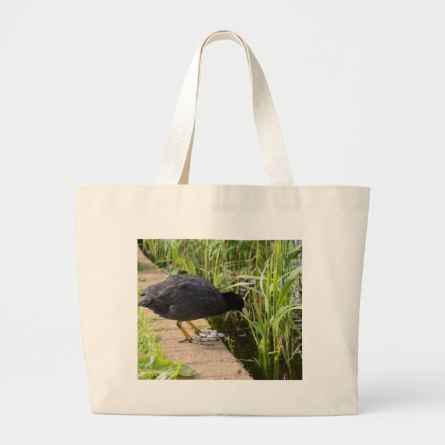 Grand Tote Bag Foulque maroule (Devant)
