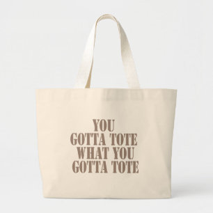 Grand Tote Bag Fourre-tout Ce qu'il faut à Fourre-tout Hommes