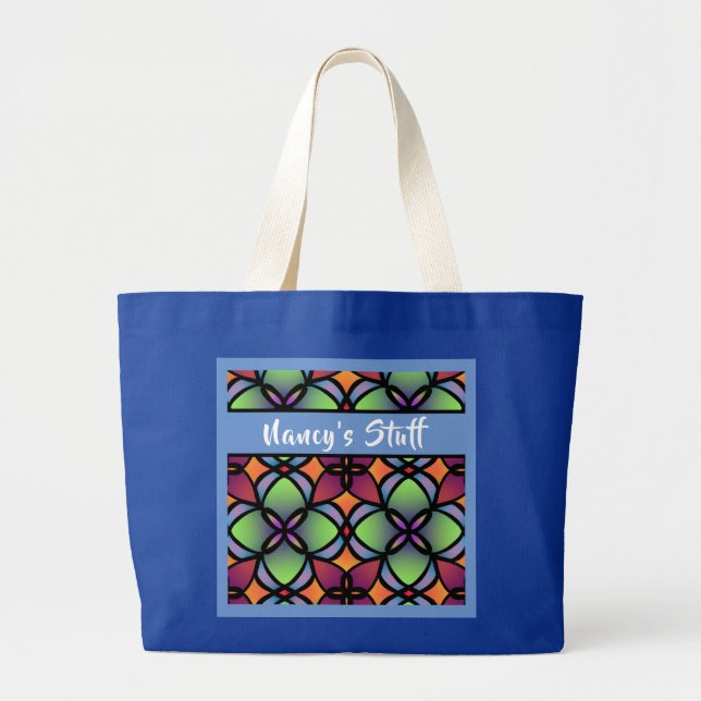 Grand Tote Bag Fourre-tout enorme pour Nancy (Devant)