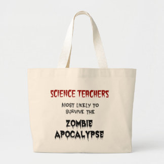 Grand Tote Bag Fourre-tout enorme ScienceTeacherApocalypse