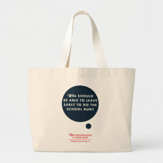Grand Tote Bag Fourre-tout polarisé inconscient