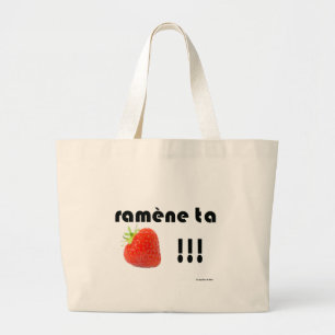 Grand Tote Bag fraise
