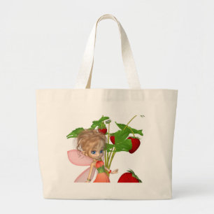 Grand Tote Bag Fraise