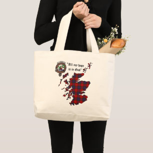 Grand Tote Bag Fraser Clan Badge Jumbo Fourre-tout