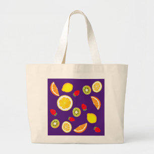 Grand Tote Bag Fruits frais