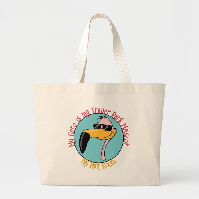Grand Tote Bag Funny Trailer Park Shirts et cadeaux (Devant)