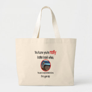 Grand Tote Bag Funny Trailer Park Shirts et cadeaux