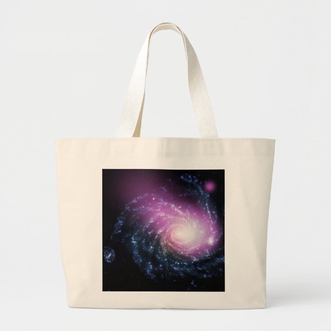 Grand Tote Bag Galaxie spirale (Devant)