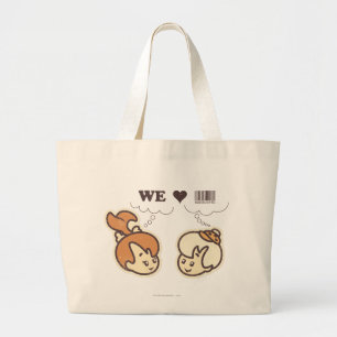 Grand Tote Bag Galets et Bam Bam We Love