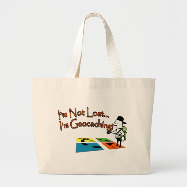Grand Tote Bag Geocahing (Devant)