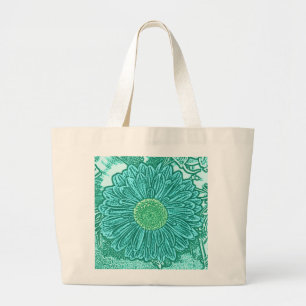 Grand Tote Bag Gerbera Daisy