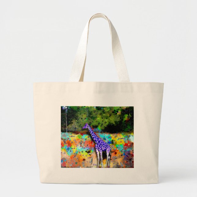 Grand Tote Bag Girafe (Devant)