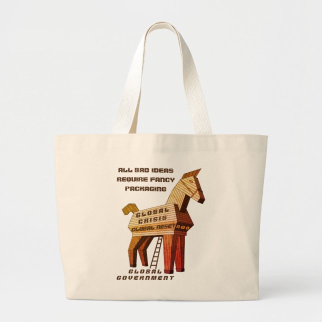 Grand Tote Bag Global Reset jumbo fourre-tout (Devant)