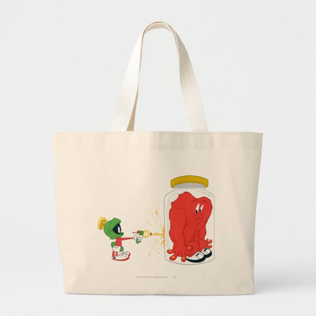 Grand Tote Bag Gossamer dans un bocal - Couleur (Devant)