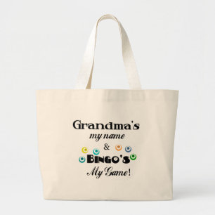Grand Tote Bag Grand-maman et bingo-test